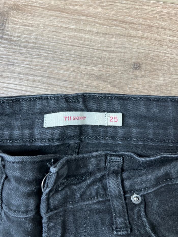 Jean Levi’s 711 Skinny noir - photo numéro 3