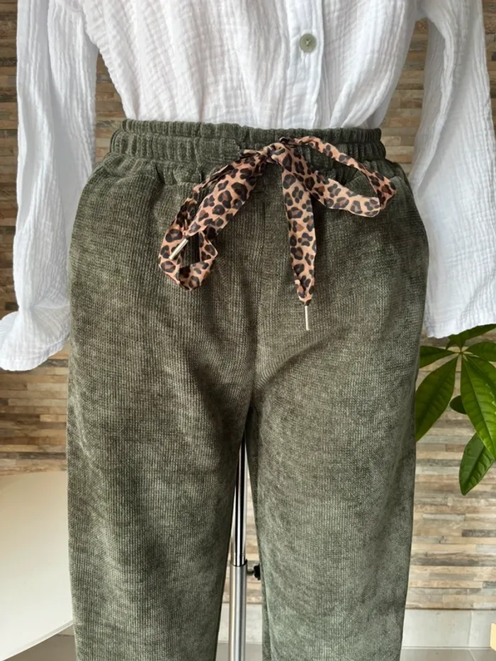 Pantalon confort kaki - photo numéro 2