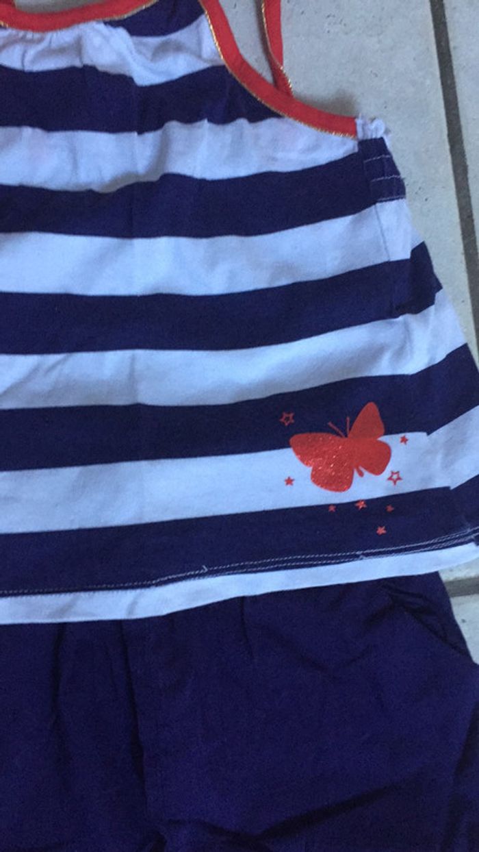 Ensemble marin fille - photo numéro 2