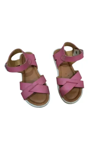 Sandales chaussures rose fille gemo taille 28