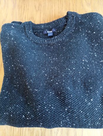 Pull chiné ras de co