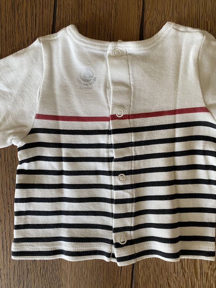 Marinière Petit Bateau 3 mois – coton doux, look marin intemporel - photo numéro 4