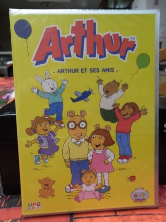 Dvd : Arthur et ses amis (neuf)