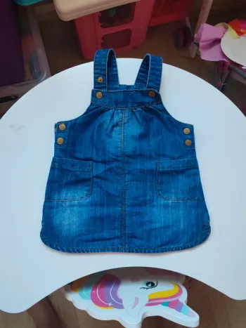 Robe en jeans fille 9 mois Tape à l'oeil