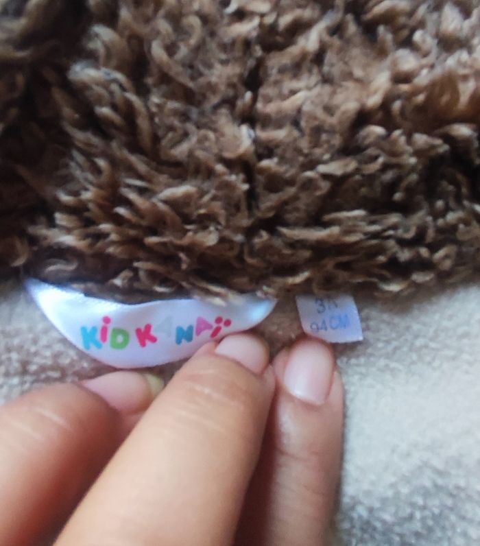 Veste  beige d'hiver enfant 3 ans Kidnakai - photo numéro 3