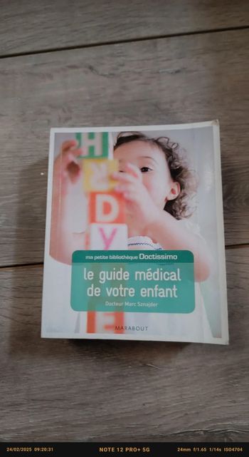 Le guide médical de votre enfant collection Doctissimo