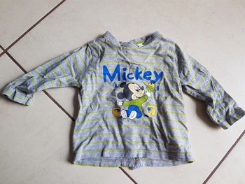 T-shirt manches longues garçon 6 mois