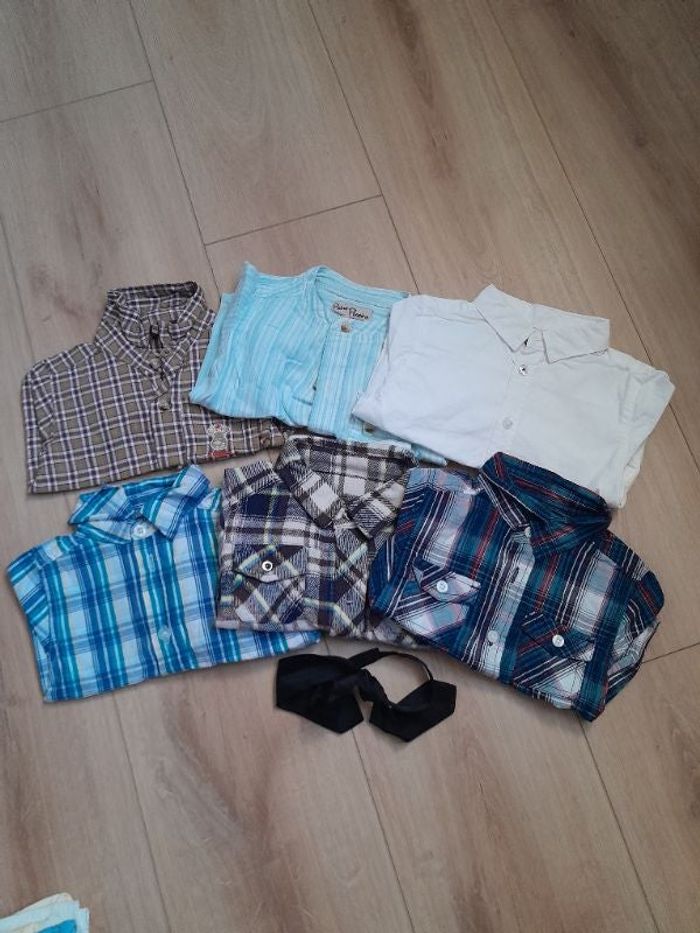 Lot chemises 6 mois