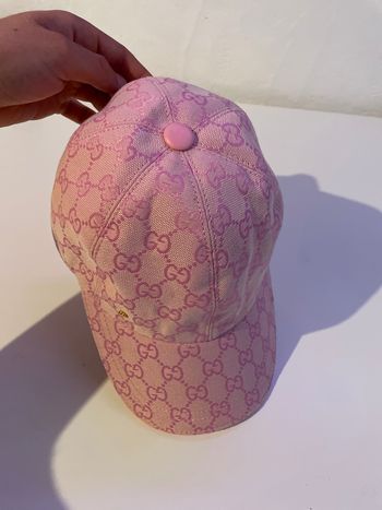 Casquette Gucci rose
