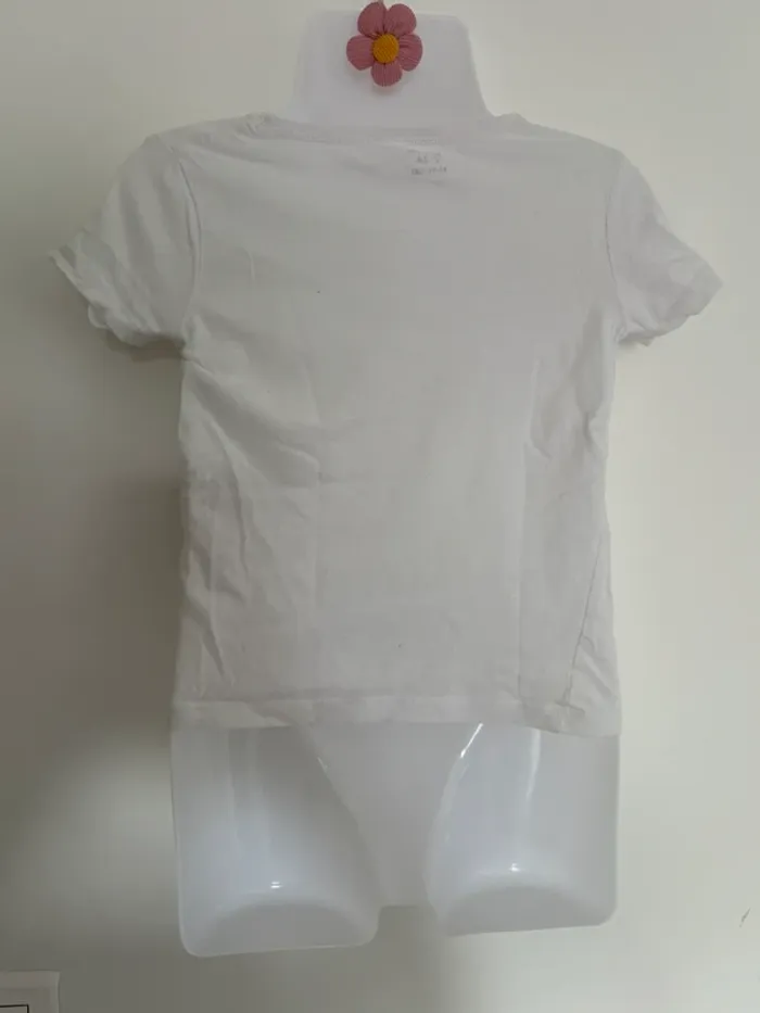 Maillot de corps léger Kiabi – Blanc – Taille 2-3 ans - photo numéro 3