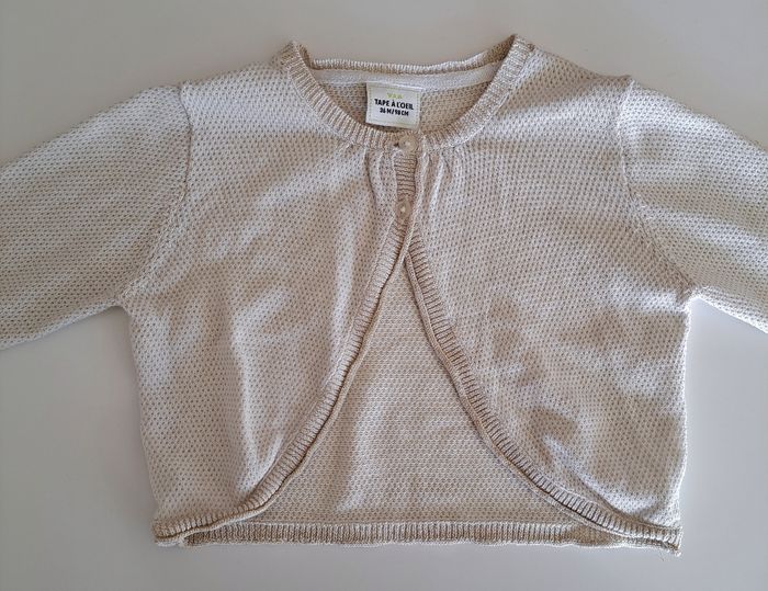 Lot de 6 gilets-pulls fille 3 ans BE - photo numéro 8