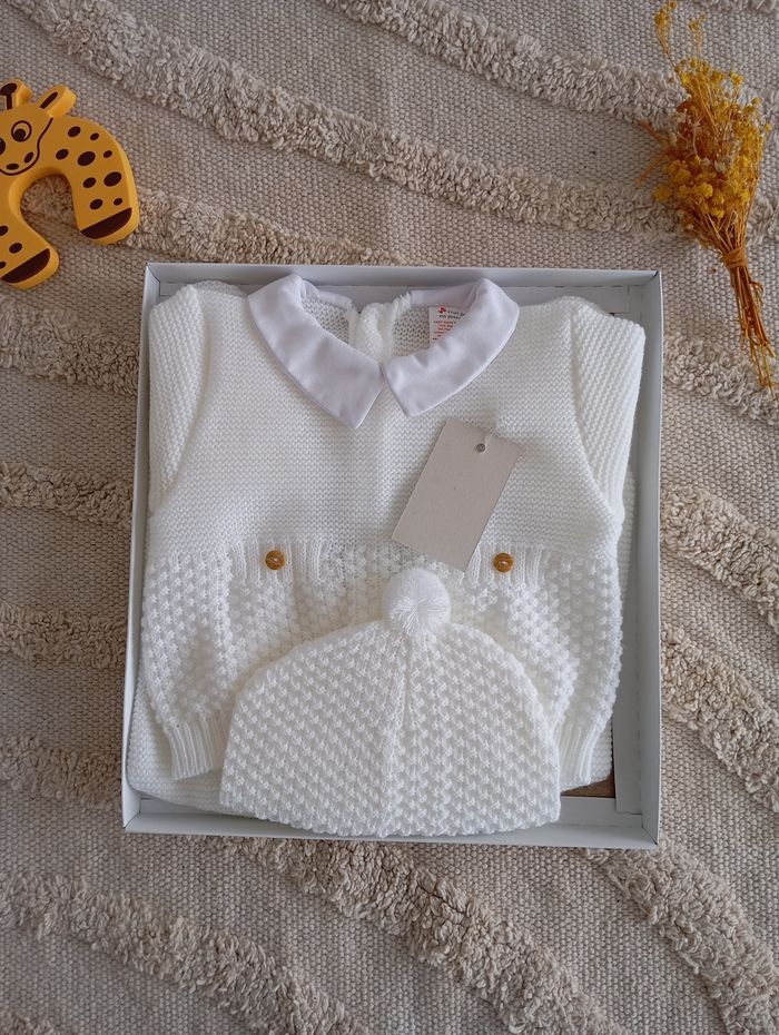 Ensemble bébé blanc - photo numéro 3