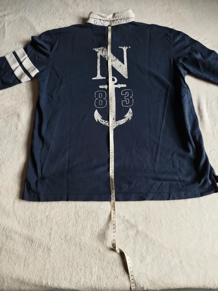 Polo manches longues vintage Nautica taille L - photo numéro 11