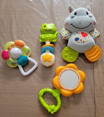 Lot hochets hippo VTec