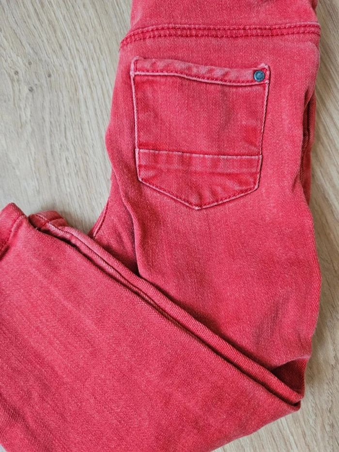 Jeans rouge obaibi 18 mois - photo numéro 3
