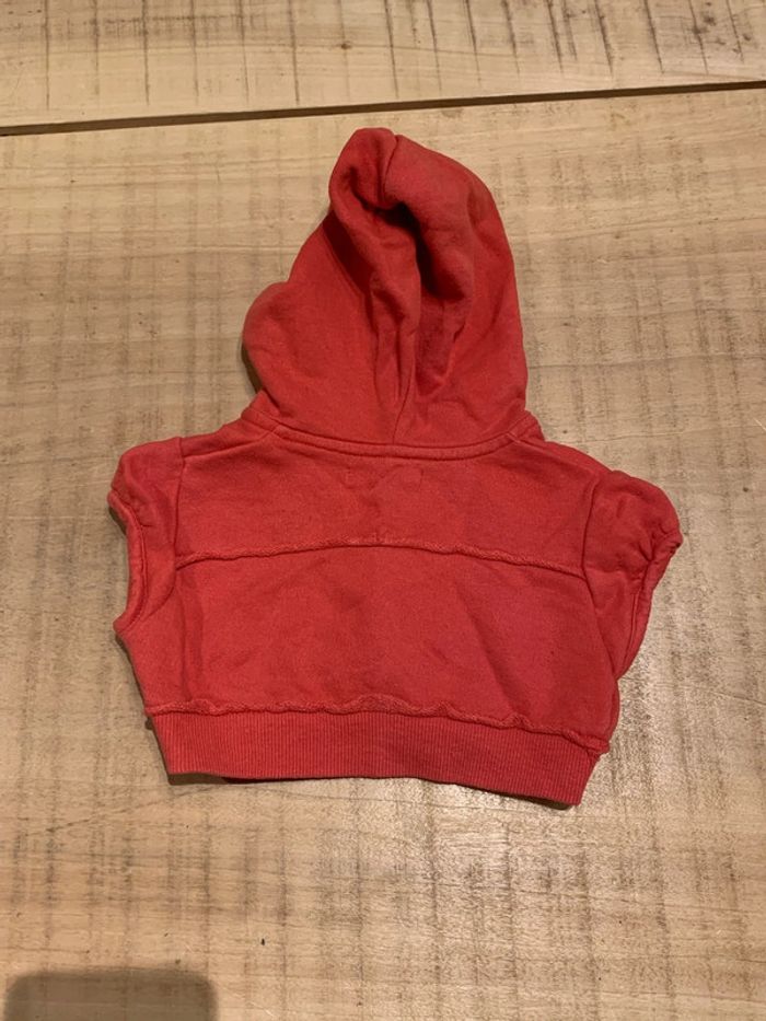 Veste courte rouge sans manche Salso Bamba 3 ans - photo numéro 6