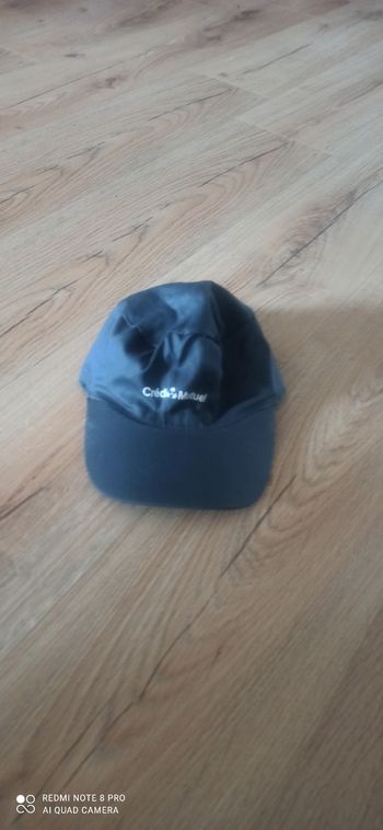 Casquette Bleu marine credit mutuel