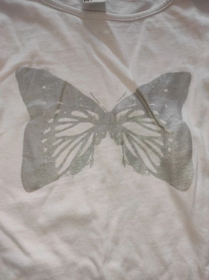 Tee-shirt manches longues fille 10 ans - photo numéro 3