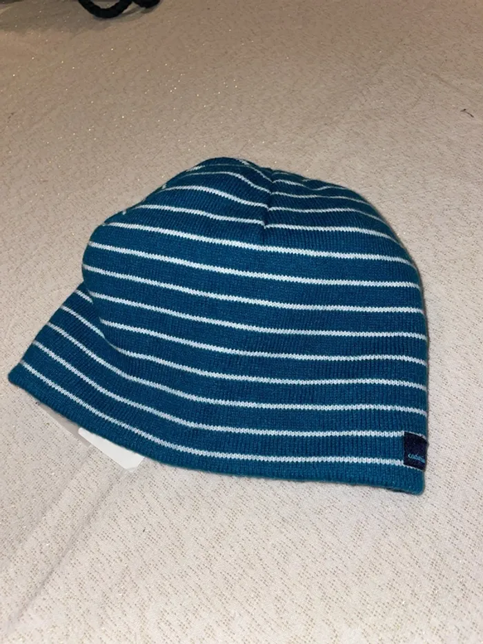 Bonnet réversible catimini 49 cm neuf - photo numéro 4