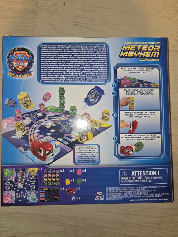 Jeu de societe pat patrouille neuf - photo numéro 2