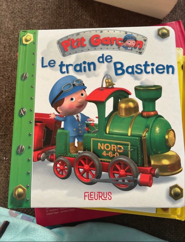 Le train de Bastien - p’tit garçon