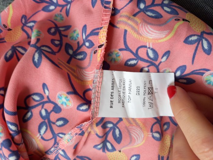 Débardeur Rose Taille S - photo numéro 4