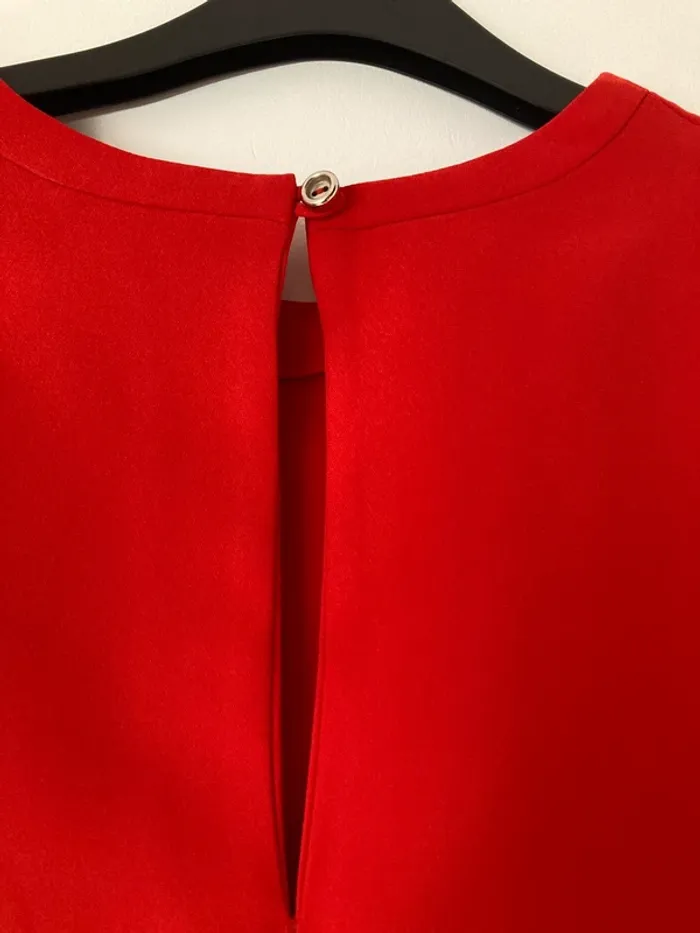 Robe droite rouge Acanthe taille 3 - photo numéro 8