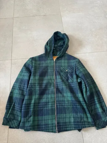 Blouson vert/navy taille L, neuf sans étiquette