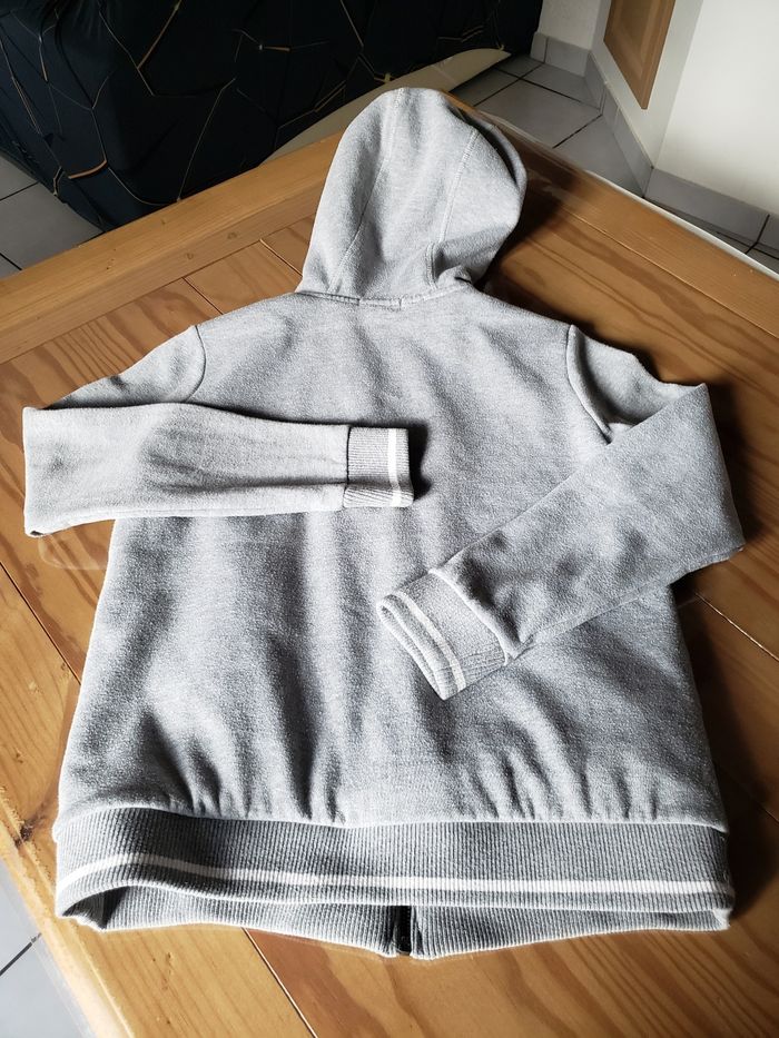 Veste fourrée grise - photo numéro 4