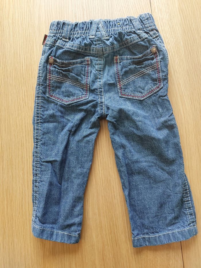 Lot 2 pantalons 12m/74cm - photo numéro 2
