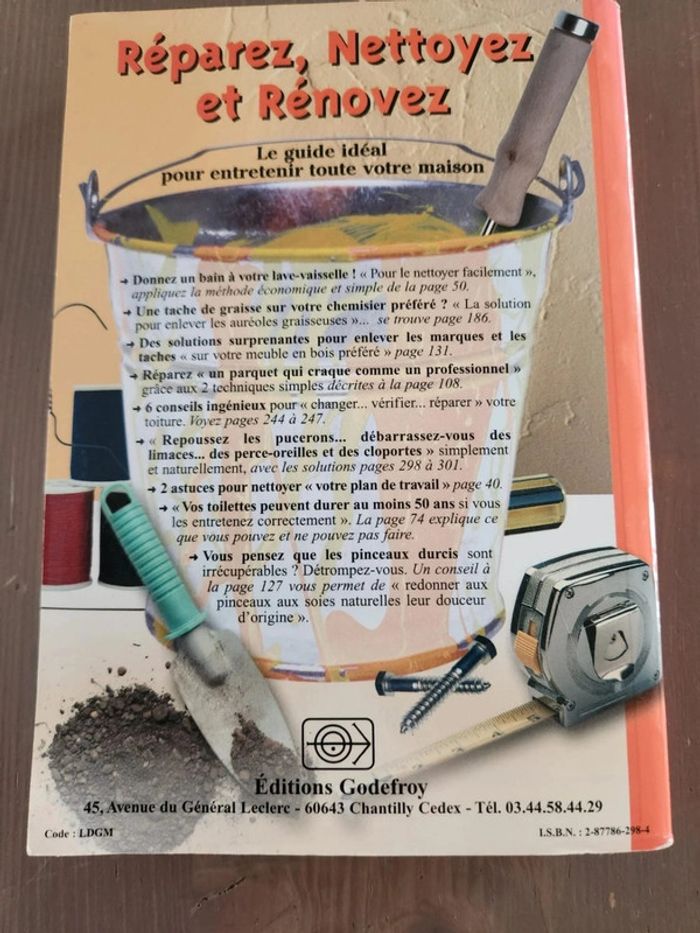 Livre Réparez, nettoyez et renovez. - photo numéro 2