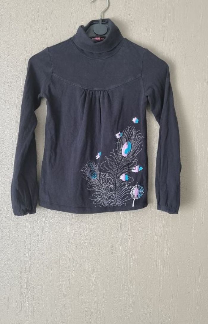 Pull à col roulé
