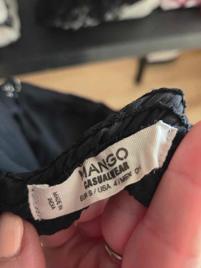 robe de soiree Mango noir taille S - photo numéro 4