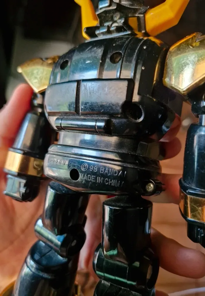 Power Rangers Lost Galaxy Deluxe Defender Torozord Megazord 1998 Bandai - photo numéro 2