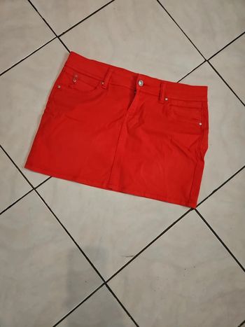 Mini jupe rouge