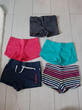 Lot short 6ans fille
