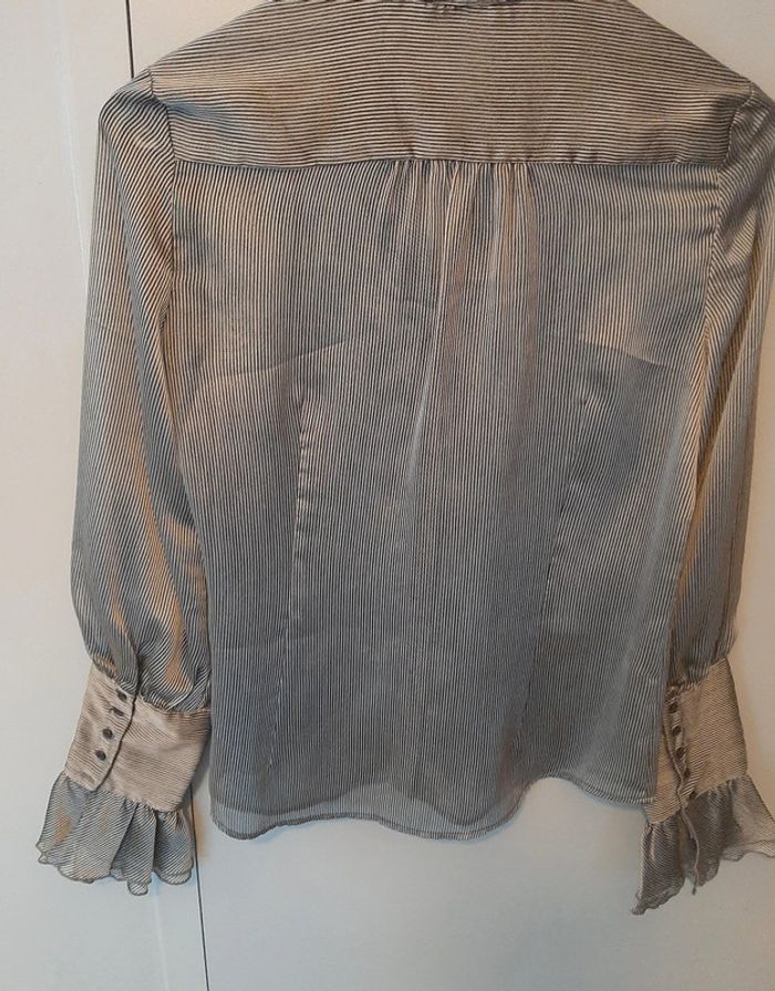 chemise Sinéquanone gris taille 40 - photo numéro 4