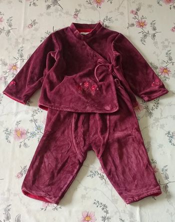 Ensemble blouse pantalon