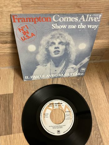 Vinyle 45 tours-Frampton-Comes alive