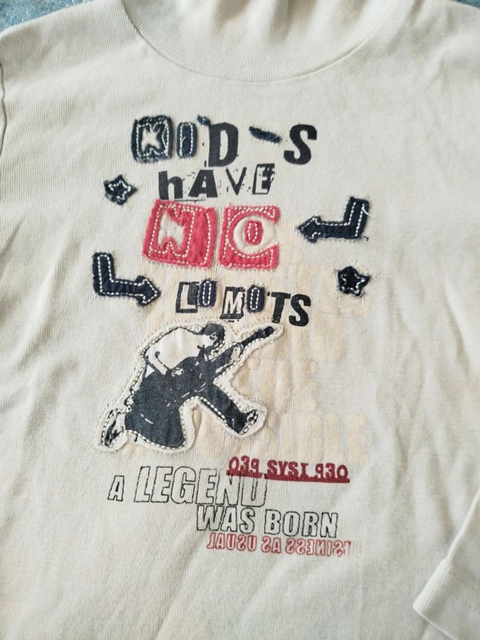 Tee-shirt garçon manche longue - photo numéro 2