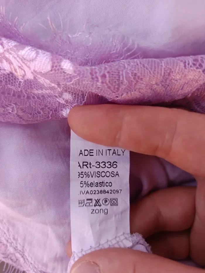 Débardeur lila taille XS - photo numéro 7
