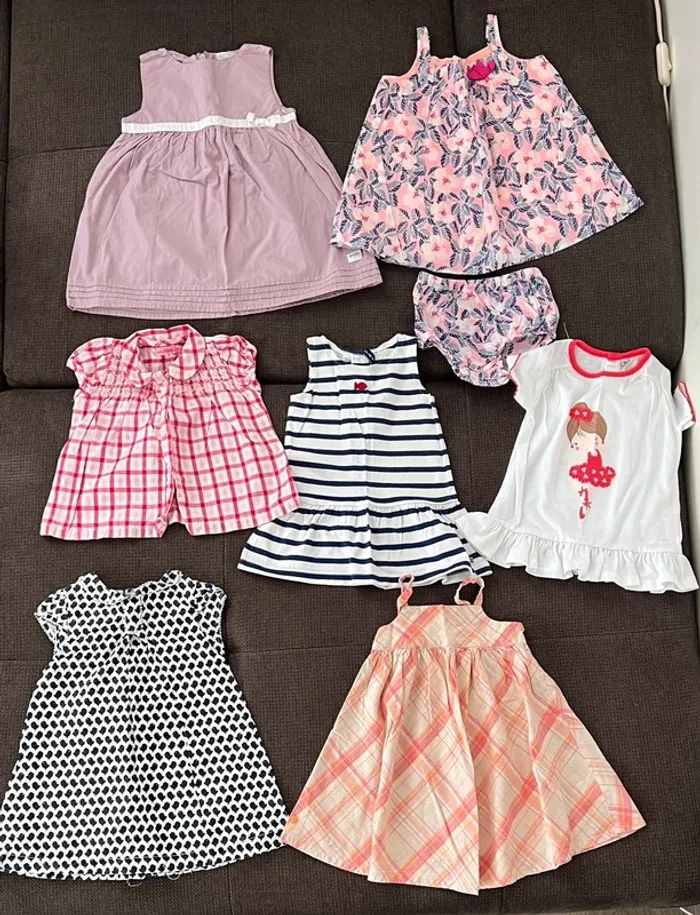 Lot de vêtements été fille 6 mois - photo numéro 7