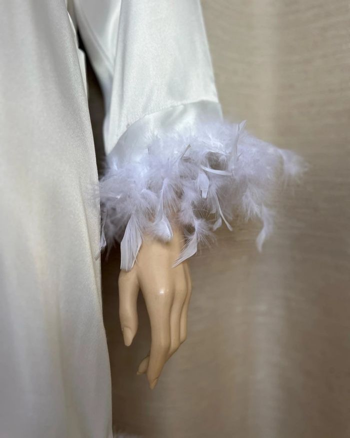 Peignoir plume - photo numéro 2
