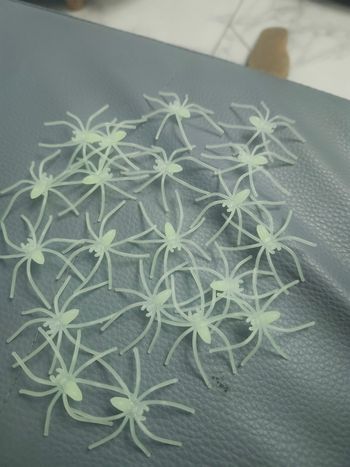 Araignée halloween phosphorescent