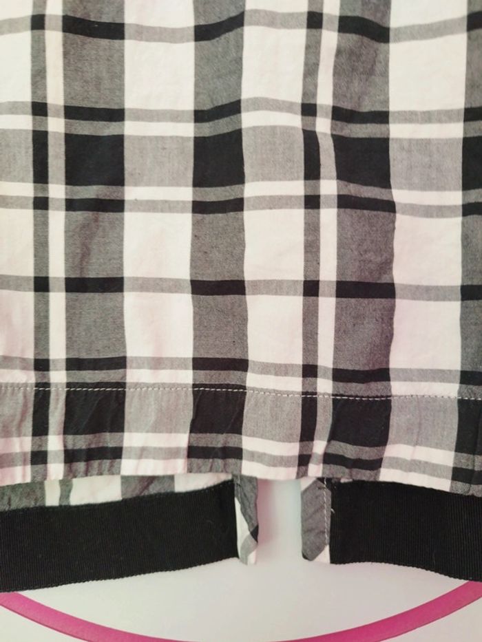 Blouse femme a carreaux mango taille s 3 - photo numéro 3