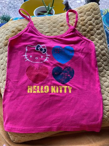 Hello kitty brassière débardeur bustier taille 8 ans