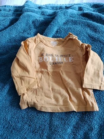 Tee shirt bouille d'amour