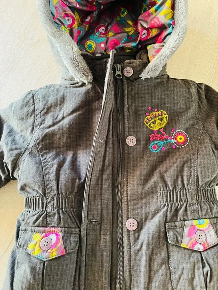 Manteau chaud bébé fille la compagnie des petits - photo numéro 4