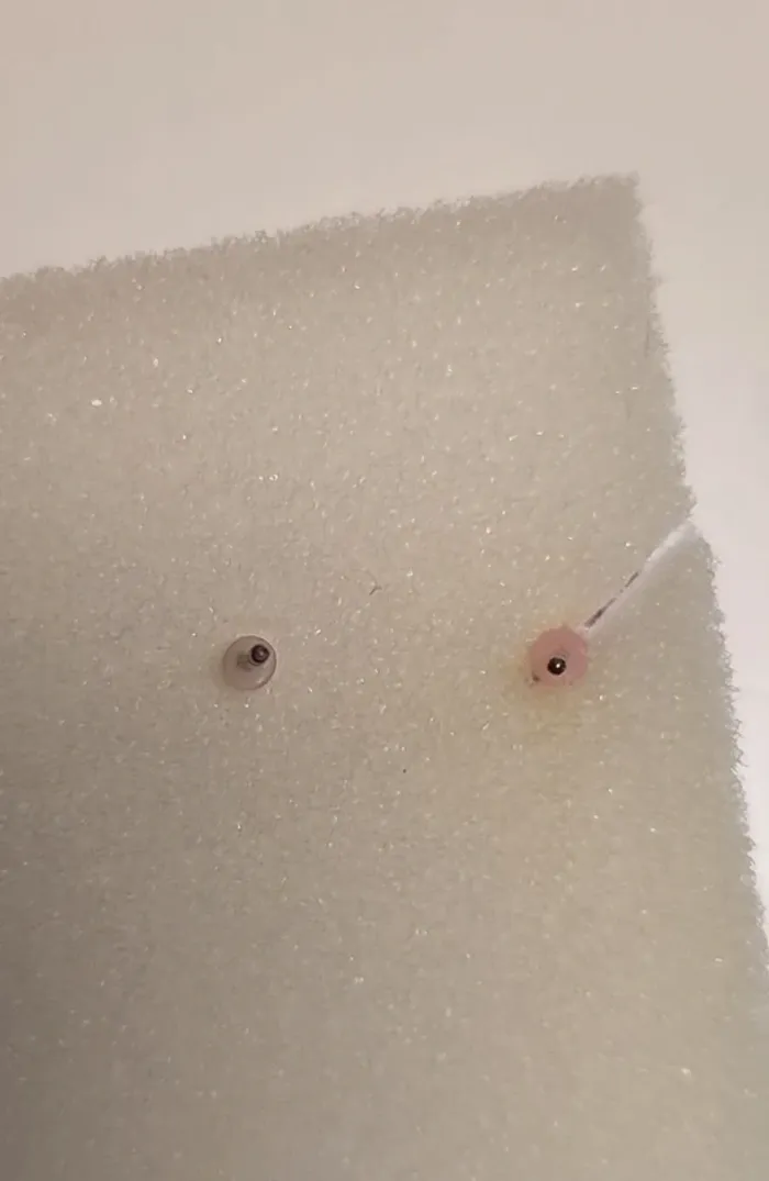 Boucles d'oreilles nœuds de noël - photo numéro 3