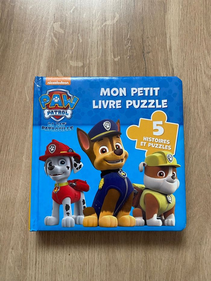 Livre puzzle pat patrouille